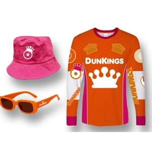 NWT Limited Edition DUNKINGS HALLOWEEN COSTUME Size S/M & L/XL